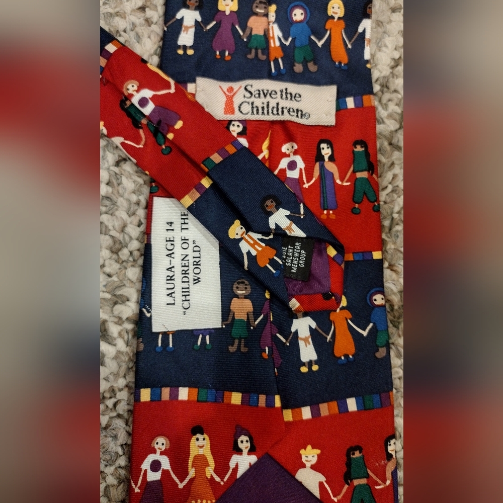 Colorful Patterned Tie - Picture 2 of 8